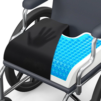 Échantillon de soutien, vente en gros, coussin de siège en mousse à mémoire de forme améliorée avec gel anti-pression, personnalisé, nouveau design