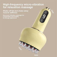 Outil électrique de sculpture anti-cellulite Machine de massage par drainage lymphatique masseur corporel portable pour les jambes et le ventre avec chaleur