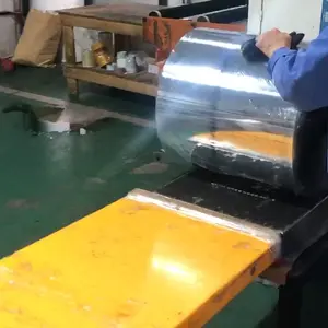 Rollo de película de pvc transparente rígido de plástico transparente a precio de fábrica