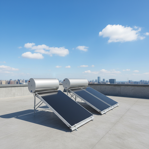 Termo Solar complet 200L 300L Système de chauffage de l'<span class=keywords><strong>eau</strong></span> chaude solaire de 150 litres <span class=keywords><strong>Chauffe</strong></span>-<span class=keywords><strong>eau</strong></span> solaire pressurisé à plaque plate pour la maison - Product Image 1