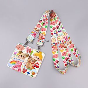 Hot Selling Cartoon Bear Mobile Phone <b>Lanyard</b> with ID Badge Holder - Product Image 1