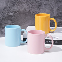 Tasses en céramique personnalisées vierges avec grande poignée en C, tasses DIY personnalisables pour cadeaux d'entreprise, articles promotionnels