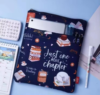 Sampul Buku Cetak yang Dapat Disesuaikan dengan Resleting