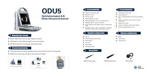 Echografie Scanner Machine ODU-5 Oftalmische Ab Scan Hoge Biometrie Nauwkeurigheid Optica Instrumenten Oogheelkunde Echografie - Product Image 4