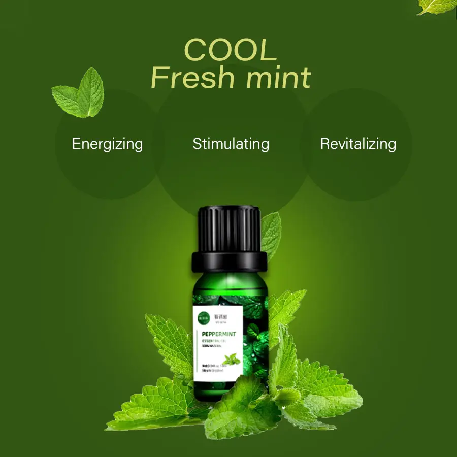 OEM private label Best Selling Essential Oil Popular Mint Oil 100% Pure Natural Peppermint Oil 10ml