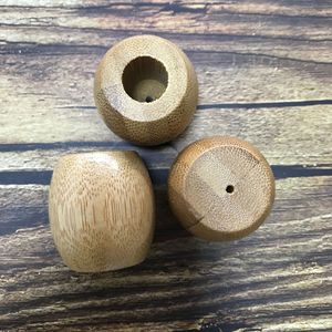 Bamboo <b>Toothbrush</b> <b>Holder</b> Set Natural Wood Base For Home Use Soft Nylon Bristle <b>Toothbrushes</b> - Product Image 4