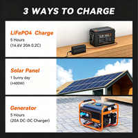 Batterie LiFePO4 12V 100Ah Groupe 31 avec BMS 100A intégré, durée de vie 6000 cycles, rechargeable, pour systèmes solaires, VR, applications marines et fourgons