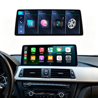 Pantalla Táctil de 12.8 Pulgadas 2400*900 con Sistema Linux para BMW Serie 3 F30 F31 F34 Serie 4 F32 F33 CIC NBT, CarPlay Inalámbrico y Android Auto