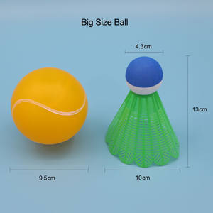 Juego <span class=keywords><strong>de</strong></span> juguetes <span class=keywords><strong>de</strong></span> raqueta <span class=keywords><strong>de</strong></span> <span class=keywords><strong>tenis</strong></span> <span class=keywords><strong>de</strong></span> bádminton <span class=keywords><strong>Jumbo</strong></span>, juego <span class=keywords><strong>de</strong></span> raqueta <span class=keywords><strong>de</strong></span> playa - Product Image 5