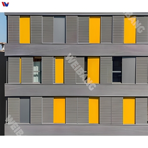 Système de bardage de façade en panneaux composites en aluminium (ACP) pour projets de construction - Product Image 1