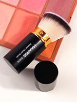 Maange Pinceau Rétractable Personnalisable Naturel Pinceau de Maquillage Doux de Marque Privée