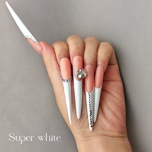 Ensemble de <span class=keywords><strong>vernis</strong></span> à ongles en gel UV noir et blanc, haute pigmentation, <span class=keywords><strong>semi</strong></span>-<span class=keywords><strong>permanent</strong></span>, <span class=keywords><strong>vernis</strong></span> à ongles en gel auto-nivelant - Product Image 3