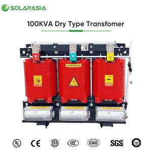 Высокобезопасный трансформатор 100 кВА сухого типа, трехфазный двухобмоточный тороидальный литой полимерный трансформатор с источником питания - Product Image 3