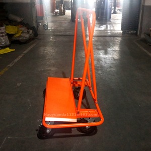 Chariot à main robuste OEM 1 tonne 4 roues à plateau plat pour le transport du marbre et du verre DC-1 - Product Image 2