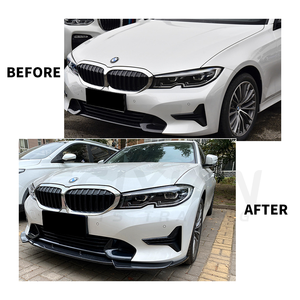 Per BMW serie 3 G20 <span class=keywords><strong>G21</strong></span> 2022 2019 nuovo corpo in plastica adatto per 320i 325i Kit di modifica dello Spoiler del paraurti anteriore del labbro anteriore - Product Image 3