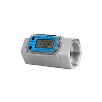 Débitmètre électronique numérique à turbine ESMWL-25/40/60 à bas prix pour méthanol, diesel, essence, kérosène avec alliage d'aluminium
