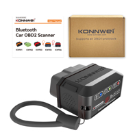Escáner OBD2 Bluetooth 5.0 KONNWEI KW906, ELM327 V1.5, Herramienta de Diagnóstico de Fallas de Automóviles OBDII para Android/iOS, Lector de Códigos