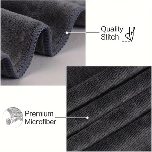 Toalla de Limpieza de Microfibra 40*40cm, Plumero de Microfibra para Coche, Paño de Limpieza de Microfibra, Toalla de Secado de Microfibra para Coche - Product Image 4