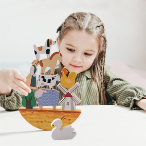 Gioco di Costruzione in Legno della Fattoria per Bambini e Bambine, Giocattolo Educativo Cognitivo con Animali, Prezzo Conveniente e Ricche Funzionalità - Product Image 6