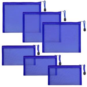 Черная сетчатая косметичка для макияжа - Product Image 3