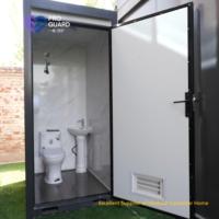 Toilette extérieure portable pour eau et fosse septique Durable et pratique WC mobile préfabriqué Type de produit Maisons en conteneur