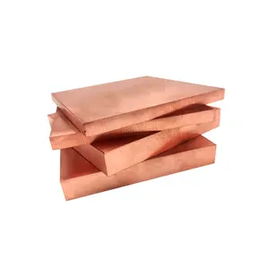 Customizable Size 0.1~30mm Restaurant Copper Plate Copper Raw Material For Busbar