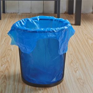Fabricante personalizado HDPE/LDPE hogar plástico Tie Top bolsa de basura inferior estrella sello bolsa de basura en rollo - Product Image 4