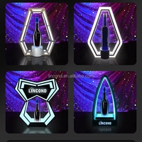 Nouvelle usine personnalisée Led bouteille d'affichage bouteille lumière Glorifier base discothèque Led bouteille présentateur