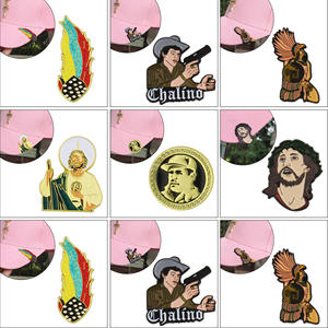 Promosi kualitas tinggi kerajinan kartun Tuhan logam halus Enamel Pin klip topi Meksiko - Product Image 2