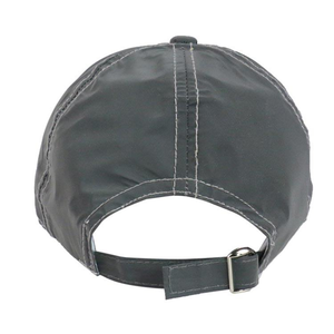 Casquettes de baseball en maille 100% coton, nouvelle conception, grises, réfléchissantes, lumineuses, sans dos, décontractées, hip-hop, sport nocturne, entraînement, demi-ouvertes - Product Image 6