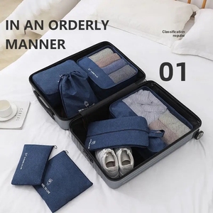 HANFEIZI Set Personalizzato di 7 Organizzatori per Valigie da Viaggio, Cubi per l'Organizzazione dei Bagagli - Product Image 4