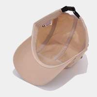 Casquette de course personnalisée à séchage rapide, casquette à cinq panneaux, casquette de baseball légère en nylon respirant pour l'extérieur