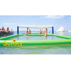 Château gonflable SUNNY 12x6m pour usage commercial extérieur, en PVC, pour lac, rivière, mer - Product Image 3