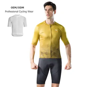 Sıcak satış açık sıkıştırma aşınma bisiklet giyim forması bisiklet giyim spor özel bisiklet üniforma erkekler için
