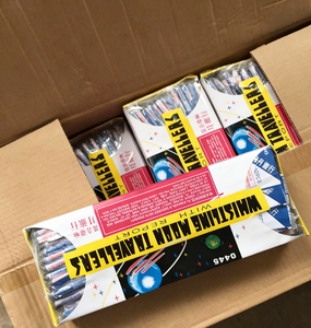 Venta al por mayor de fuegos artificiales de Año Nuevo Sanying Moon Travellers Rockets <span class=keywords><strong>Red</strong></span> Stick Whistling Sky Shot con efectos mixtos - Product Image 2
