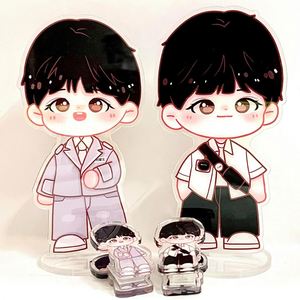 Design Custom Anime Star Transparent Acrylic Keychain Standing Sign <b>Creative</b> Combination <b>Gift</b> - Product Image 2