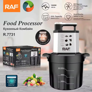 Good Quality 2L Capacity 360 Degree RAF 1000W Household <b>Blender</b> <b>Grinder</b> Powerful Portable Safety Food Processor for Kitchen - Product Image 6