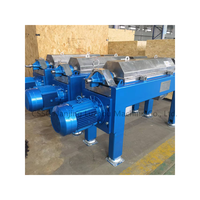 Centrifugeuse de déshydrateur de décanteur continu chimique automatique d'approvisionnement de fabrication Centrifugeuse horizontale de décanteur de capacité élevée