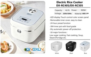 Cuisinière à <span class=keywords><strong>riz</strong></span> électrique à grand écran tactile de 5 L avec cuve intérieure en acier inoxydable 304, cuisinière à <span class=keywords><strong>riz</strong></span> à faible teneur en sucre - Product Image 2