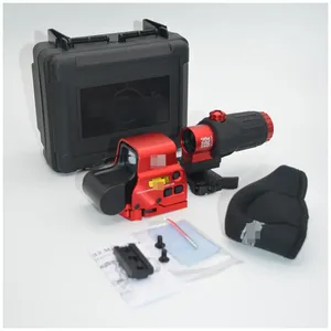 Mira Óptica Combinada 558 G33, Mira Holográfica Reflex de Punto Rojo y Aumento de <span class=keywords><strong>3X</strong></span> para Deportes al Aire Libre - Product Image 4