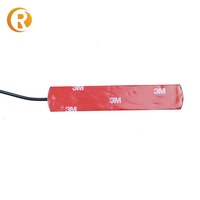 GSM GPRS, antena de 433 Mhz, 2.5dbi Cable SMA macho Universal DAB parche aérea