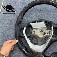 Volant en fibre de carbone à 3 branches personnalisé pour BMW Série 3 (châssis F) M3, compatible F06 F15 F20 F30 F36