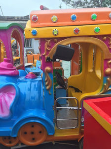 Parc à thème, parc d'attractions pour enfants, petit train pour enfants et adultes, manèges électriques sans rail à vendre - Product Image 4