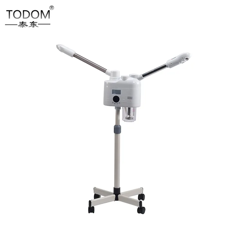 TODOM DT-A6681 Harga Grosir Salon Wajah Steamer Baru Digital Touch Panel Nano Mister Vaporizador Berdiri Steamer Wajah