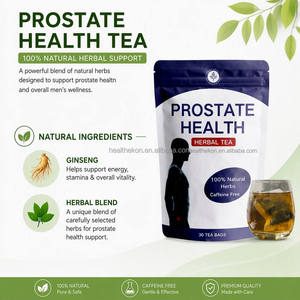Tè alle Erbe Aromatizzato OEM per la Salute della Prostata, Miscela <span class=keywords><strong>di</strong></span> Erbe per la Cura della Salute Maschile, Tè alle Erbe per la Prostata, Qualità Export Medio Oriente - Product Image 4