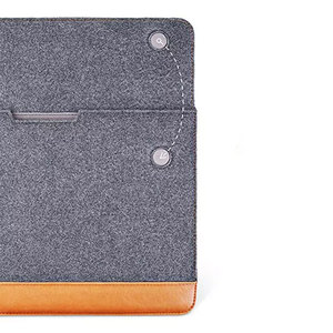 Không Thấm Nước Thân Thiện Với Môi Trường Cảm Thấy Máy Tính Xách Tay Túi PU Da Cảm Thấy Máy Tính Xách Tay Túi - Product Image 3