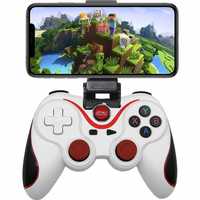 Manette de jeu télescopique sans fil, gyroscope six axes, double vibration, contrôleur turbo pour Android, iOS, PC, Switch