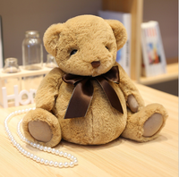 Sac à dos ours en peluche personnalisé Sacs de livres pour enfants en bas âge Cartoon Sac à dos pour enfants mignon Cartable mini sac à dos en peluche