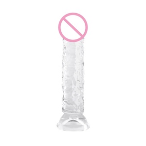 Vibratore in Cristallo Naturale di Alta Qualità, Grande, in Silicone Morbido, Dildo in Cristallo Artificiale per <span class=keywords><strong>Donne</strong></span> <span class=keywords><strong>e</strong></span> Uomini - Product Image 3