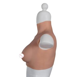 Prothèses mammaires en silicone réalistes OEM/ODM personnalisées, taille M-B, pour travestis, transgenres, drag queens, cosplay et jeux de rôle - Product Image 4